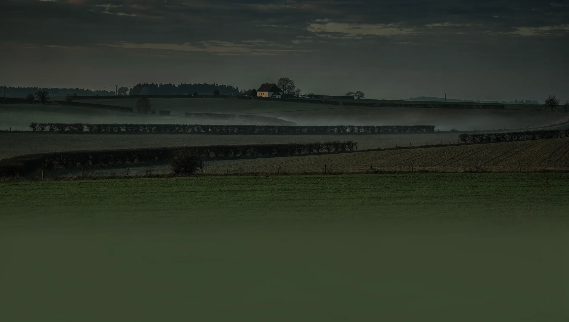 Scenic European farm landscape with eco-friendly activities and tourists engaging in sustainable agritourism experiences surrounded by natural greenery